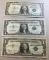 3- 1957 Silver Certificates, 1957, 1957A, 1957B, SELLS TIME THE MONEY