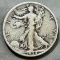 1934 US Walking Liberty Half Dollar, 90% Silver
