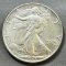 1943 US Walking Liberty Half Dollar, 90% Silver