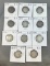 COLLECTION STARTER NO DUP DATES, 11- Barber Dimes 1899, 1900, 01, 03, 04, 05, 06, 07, 08, 08D14D,