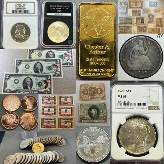 3 Day One Owner Coin Collection Auction Day 1