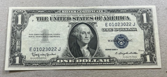 1935H US Silver Certificate, better quality