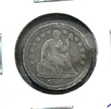1856 Seated Liberty Half Dime