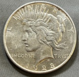 1923-D Peace Silver Dollar 90% Silver