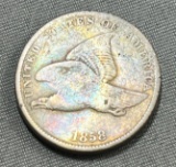 1858 Flying Eagle Cent
