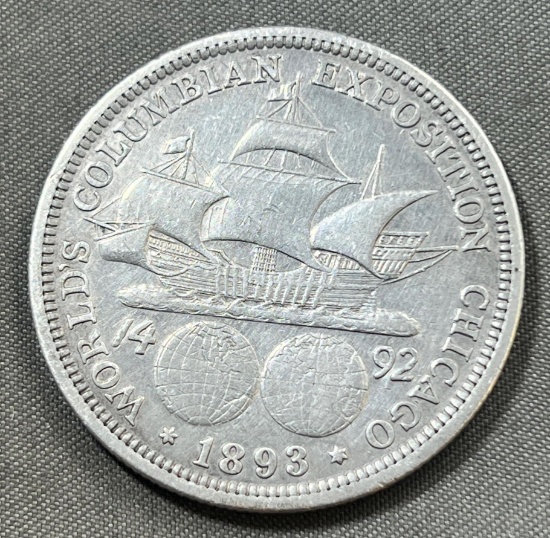 1893 Colombian Commemorative Silver Half Dollar