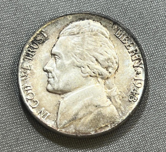 1943-P 35% War Nickel