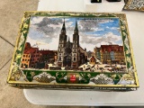 Schmidt Tin Box full of vintage sheet music