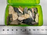 Arrowheads box of arrowheads and artifacts