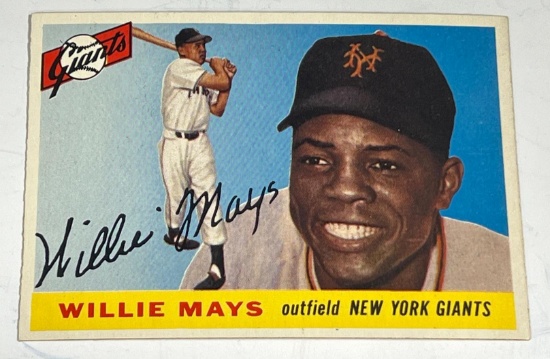 1955 Topps Willie Mays #194 Baseball Card