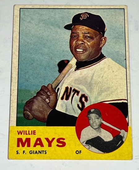 1963 Topps Willie Mays #300 Baseball Card
