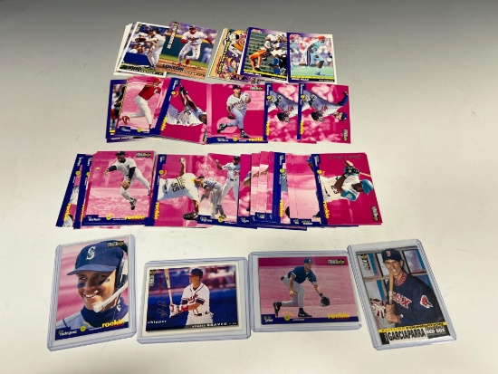 1990's lot w/ Derek Jeter Rookie Card, some US silver Signatures and more