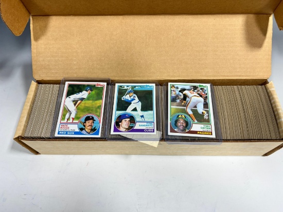 1983 Topps Baseball Set missing #6, 600, include Ryne Sandberg, Wade Boggs Tony Gwynn and more