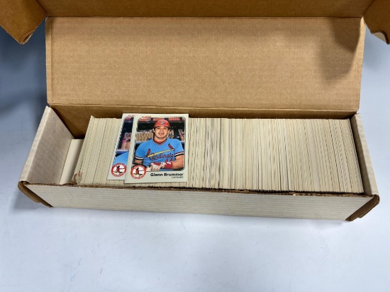 1983 Fleer Baseball starter set no Gwynn, Boggs, Sandberg