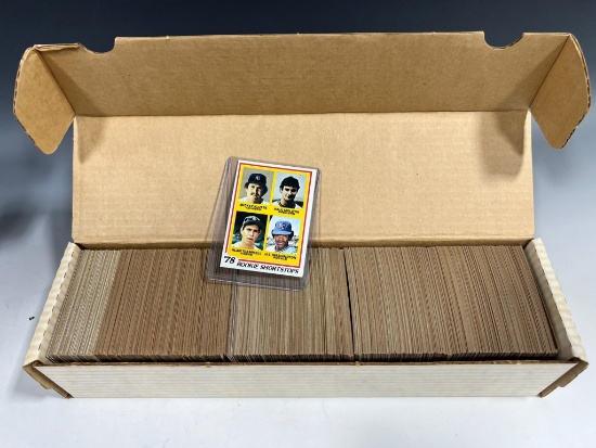 1978 Topps Baseball Starter Set w/ Molitor/ Trammel Rookie Shortstops card