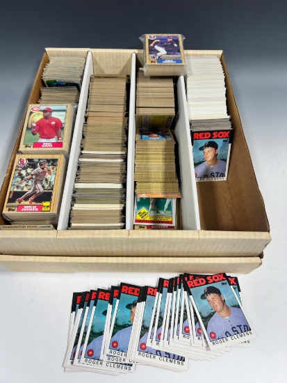 Partial Monster box/ 1977 Topps to late 80's Baseball