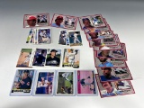 1983 Donruss Large + 90's cards including Jeter Rookie Card, Michael Jordan, some silver sigs