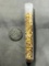 Vial of Gold Flake, Wheat cent for size reference and not included