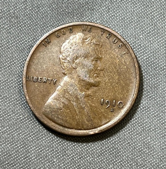 1910-S Lincoln Wheat Cent