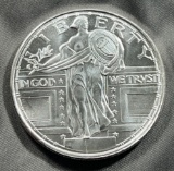 One Troy Ounce .999 Silver Round, SIGMA TESTED