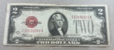 1928D Red Seal $2.00 United States Banknote