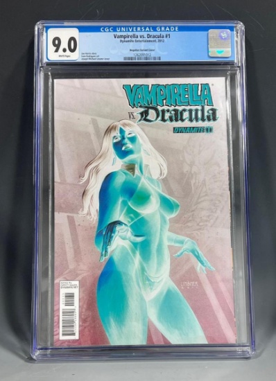 Vampirella Dynamite Comics Vampirella vs. Dracula #1 CGC 9.0 Graded Comic