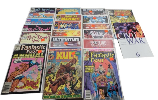 Marvel Comics lot of 20 including Ren and Stimpy and more