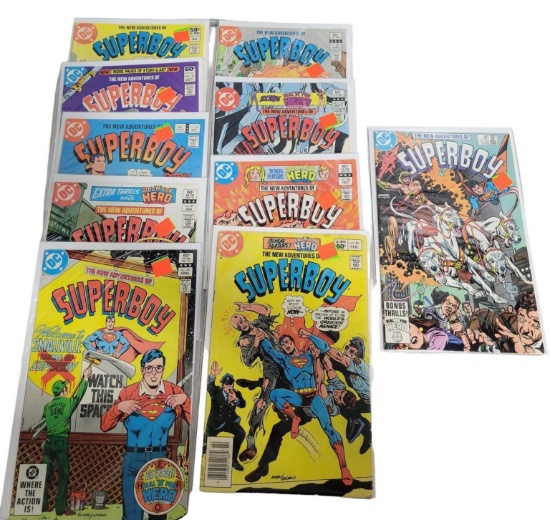 DC Comics Superboy lot of 10 including #'s 13, 22, 29, 30, 33, 36, 37, 38, 40, 49