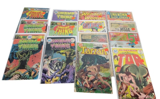 DC Comics Lot of 14   including: Swamp Thing and more
