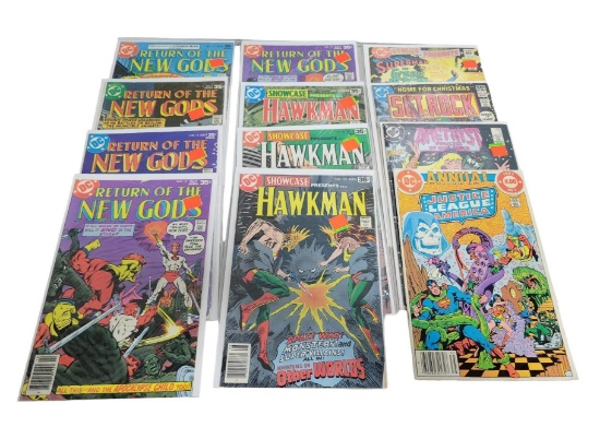 DC Comics Lot of  12  including: Return of the New Gods, Hawkman