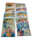 Superman DC Comics lot of 8 including #179