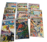 Marvel Comics lot of  11 including: Defenders, Thor - 1st Appearance of The Gods