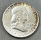 1959-D Franklin Half Dollar, 90% Silver