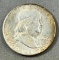 1962-D Franklin Half Dollar, 90% Silver