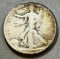 1920-D US Walking Liberty Half Dollar, 90% silver