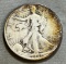 1940 US Walking Liberty Half Dollar, 90% silver