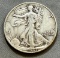 1941-D US Walking Liberty Half Dollar, 90% silver
