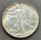 1943 US Walking Liberty Half Dollar, 90% Silver