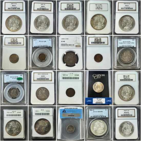 Breathtaking One Owner Coin Collection