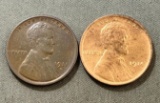 1911-D and 1914 Wheat cents