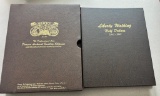 Dansco SHORT Set book of Walking Liberty Half Dollars, includes 14 later date coins, 90% silver