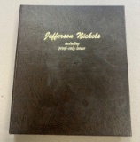 Dansco Jefferson Nickel Book w/ nice starter set of nickels, missing several war nickels and more