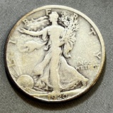 1920-S US Walking Liberty Half Dollar, 90% silver