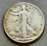 1929-S US Walking Liberty Half Dollar, 90% silver
