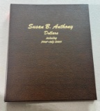 NEAR COMPLETE Susan B Anthony Dollar set in Dansco Album, missing one coin