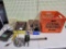Tools, Wrenches, pliers, charger, crate and more