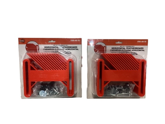 *LAST CHANCE* New General Model 40-175 Horizontal Feather boards For Router Tables 2 Sets of 2