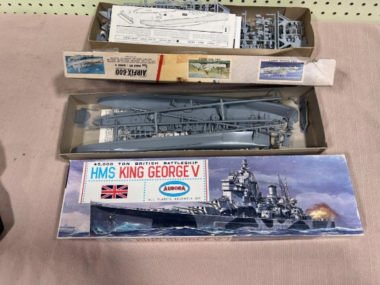 King George/ Iron Duke Model Kits opened