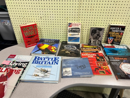 Asst Books, and Magazines, Martha Stewart, History books and more