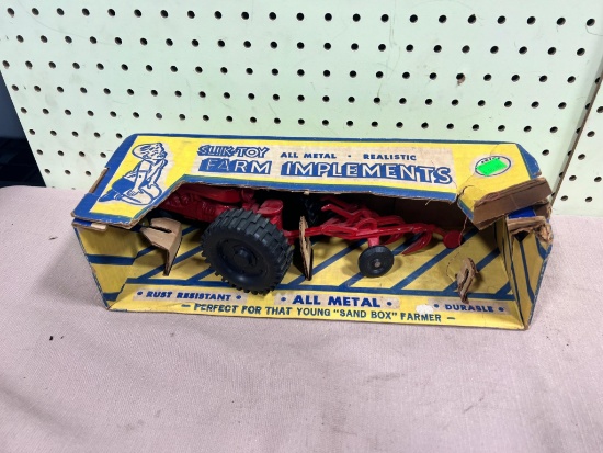 Slik - Toy Farm Implement Tractor and Plow